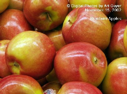 Braeburn Apples in the Market Place