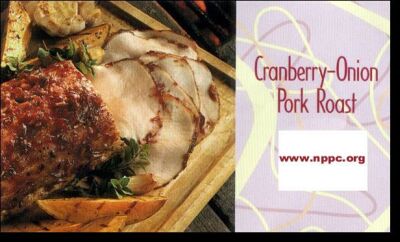 Cranberry - Onion Pork Roast