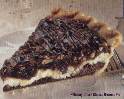 Pillsbury Cream Cheese Brownie Pie, A Bake-Off Winner
