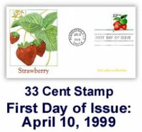 US 33-cent postage stamp released April 10, 1999.